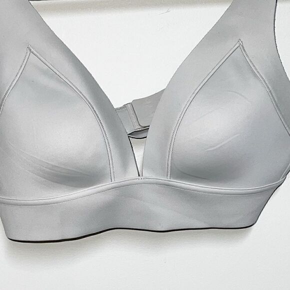 NWOT Athleta Harmony Triangle Bra Light Beige Wire Free Low Impact Sz S - Picture 3 of 7